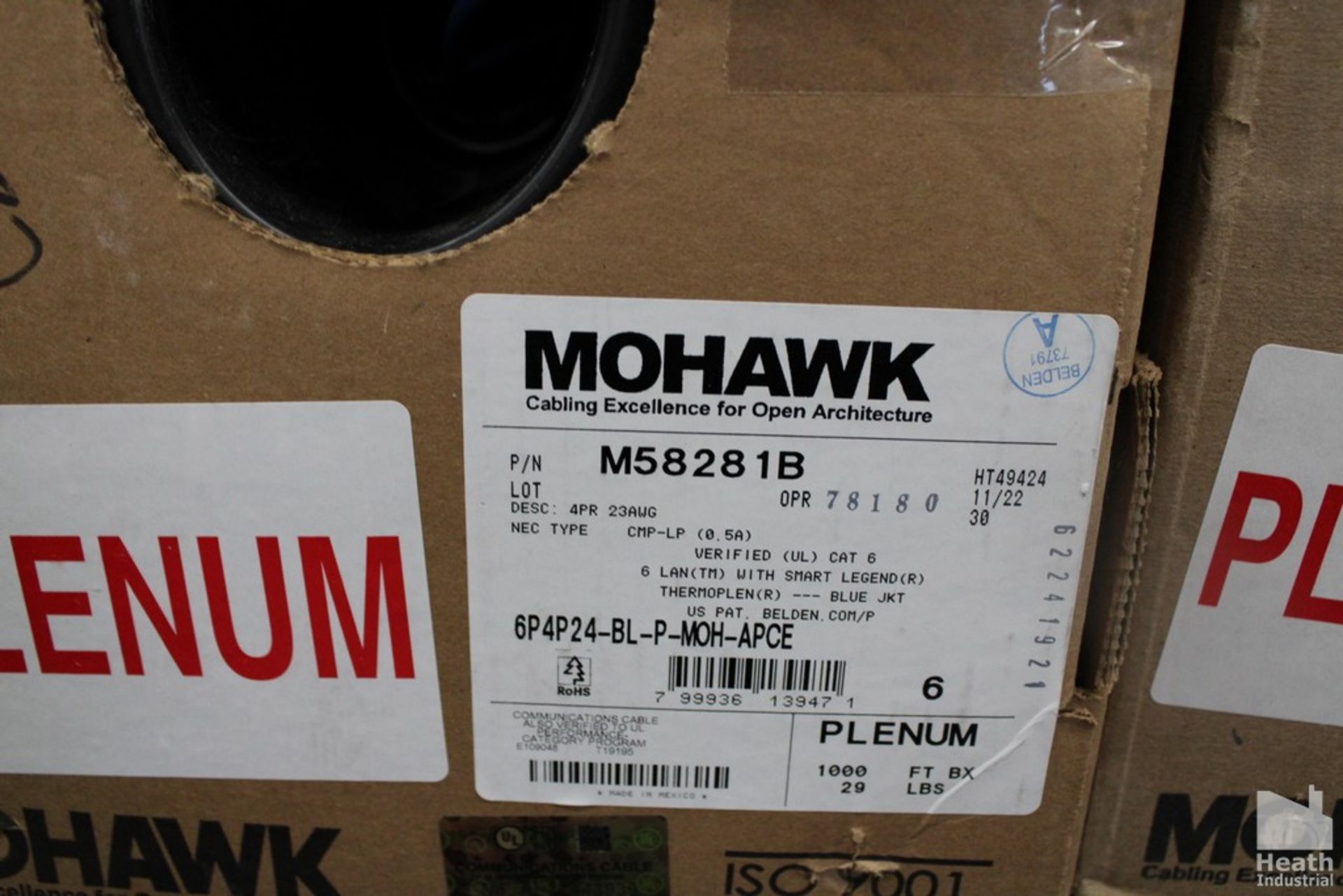 (4) BOXES OF MOHAWK COMMUNICATION/DATA WIRE - Image 2 of 2