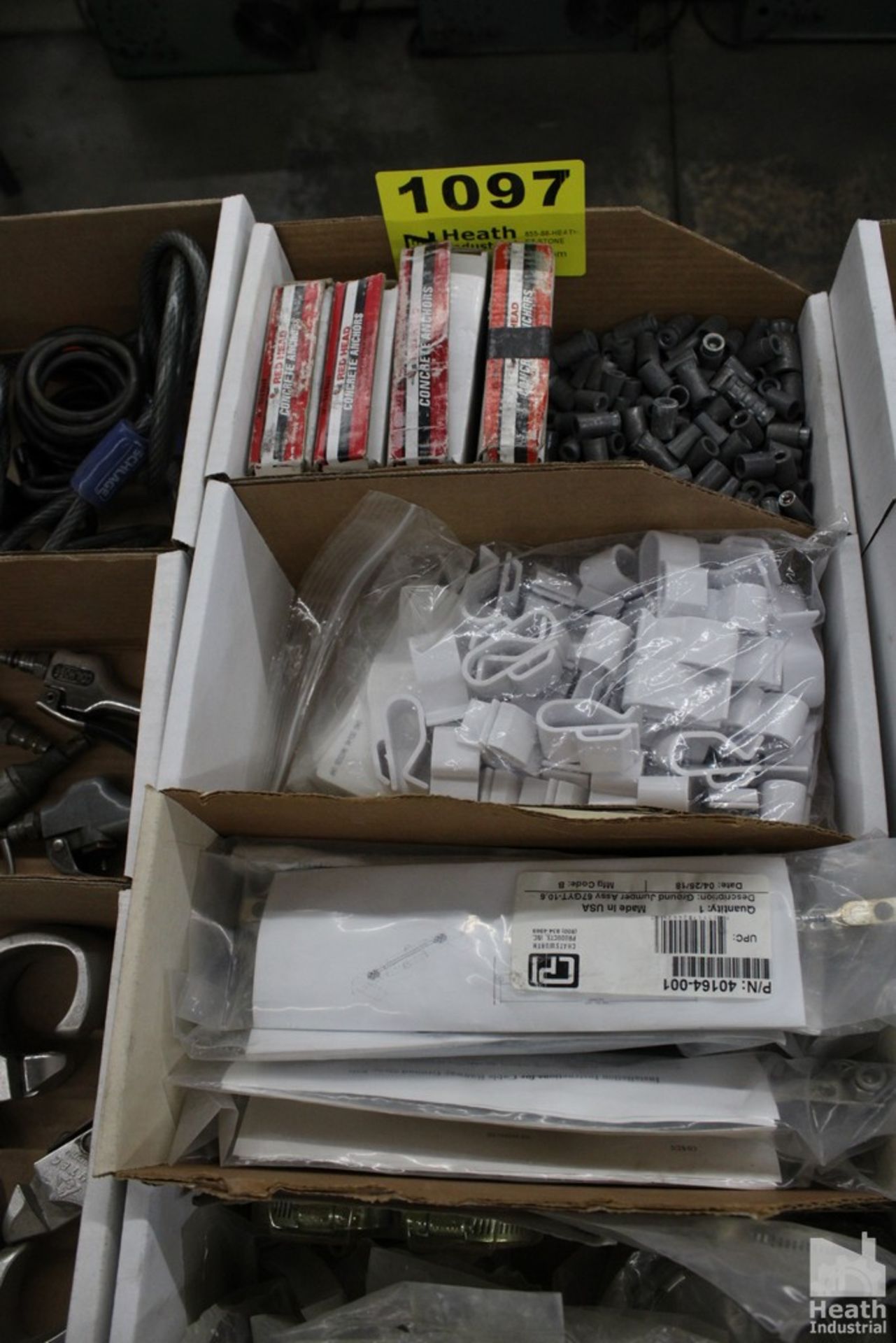 HOSE CLAMPS, ETC. IN (5) BOXES - Image 3 of 3