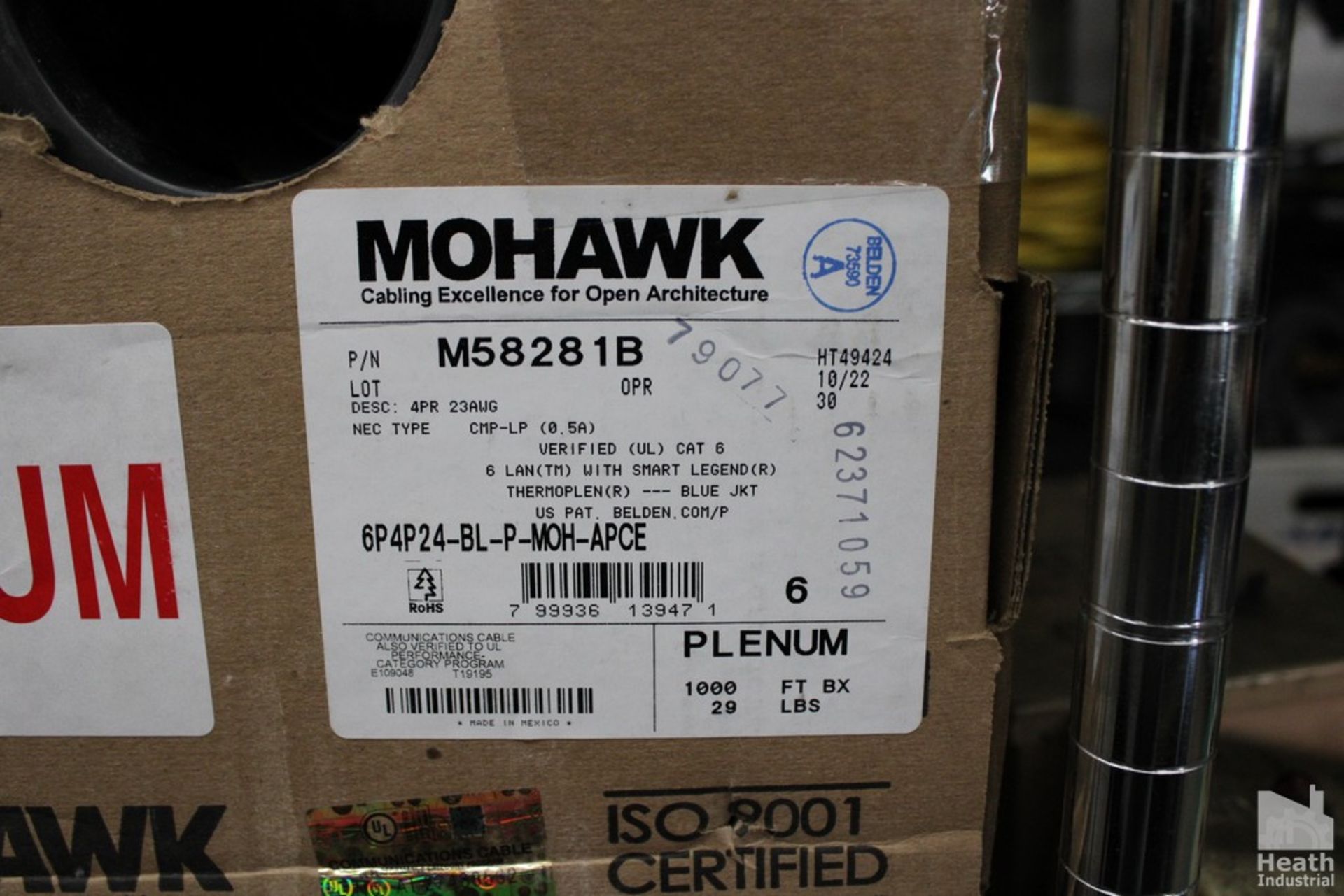 (4) BOXES OF MOHAWK COMMUNICATION/DATA WIRE - Image 2 of 2