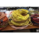 (5) ASSORTED ELECTRICAL EXTENSION CORDS