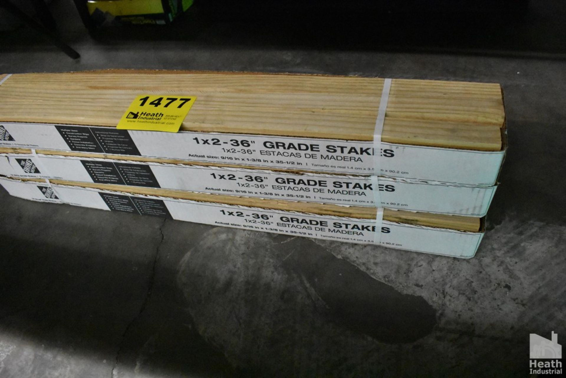 HOME DEPOT 1" X 2" X 36" GRADE STAKES - Image 2 of 2