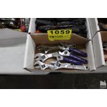 (7) ADJUSTABLE WRENCHES