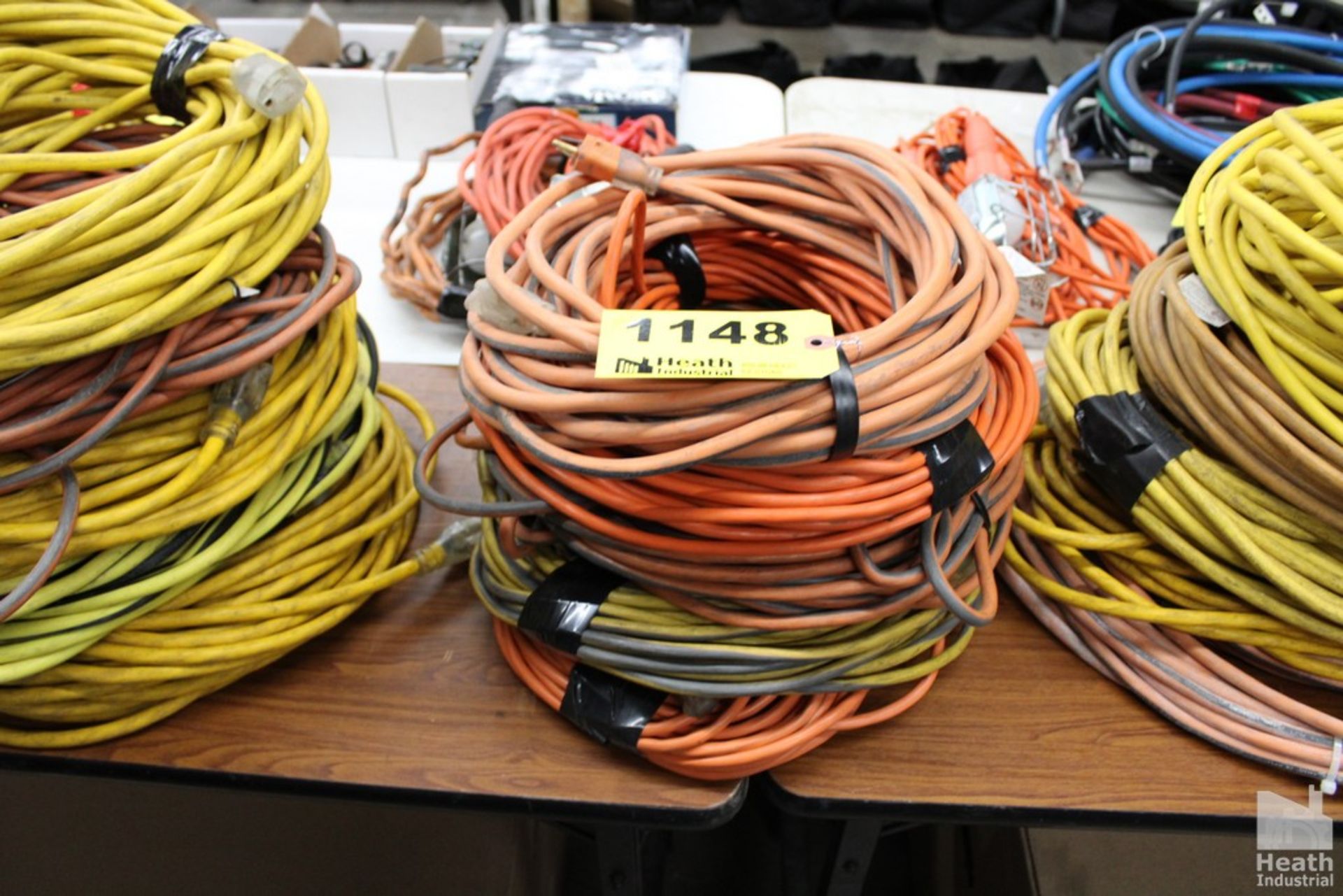 (5) ASSORTED ELECTRICAL EXTENSION CORDS