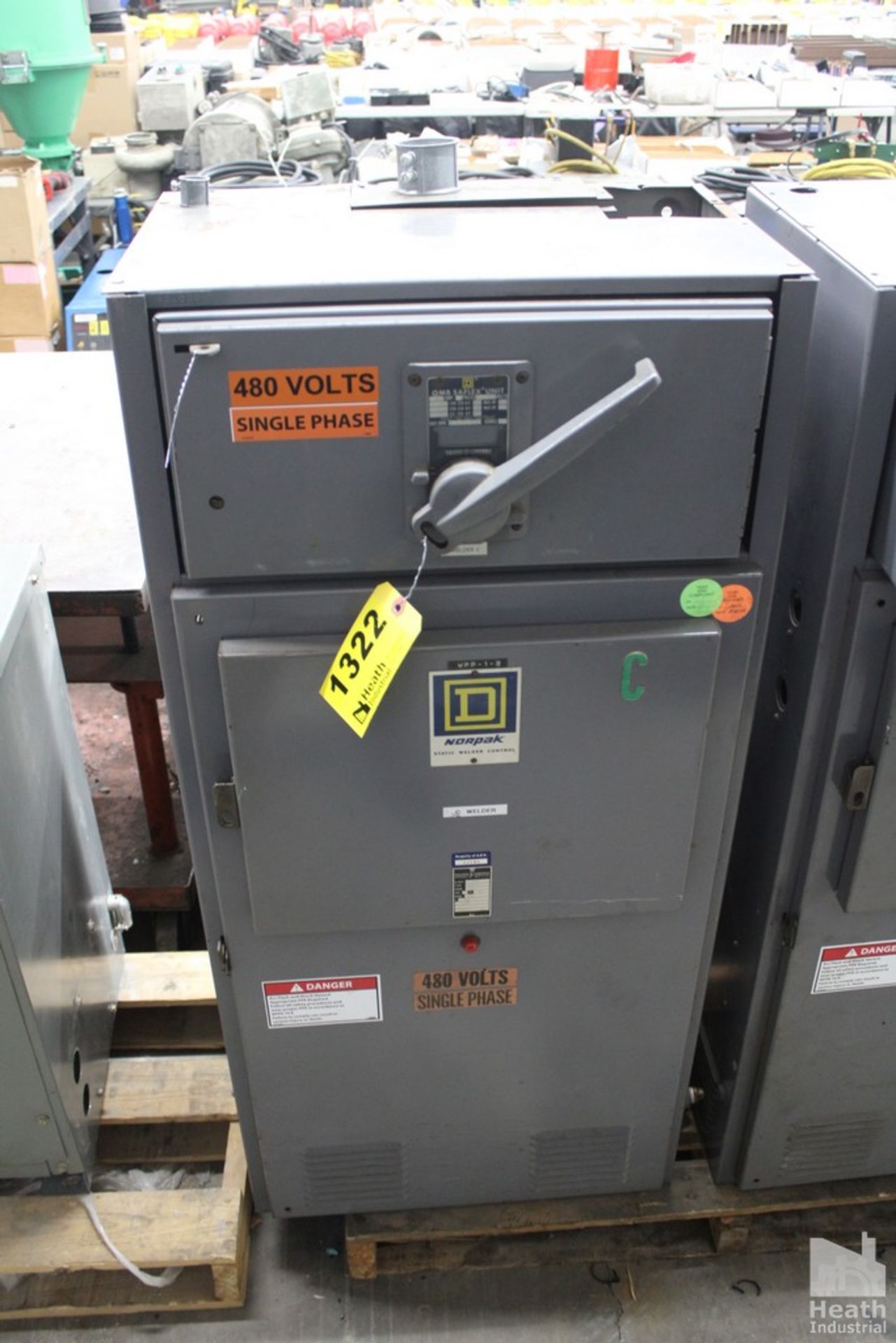 SQUARE D/NORPAK STATIC WELDER CONTROL