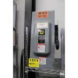 SQUARE D HEAVY DUTY ENCLOSED SWITCH, 100AMP 3-PHASE, 480V