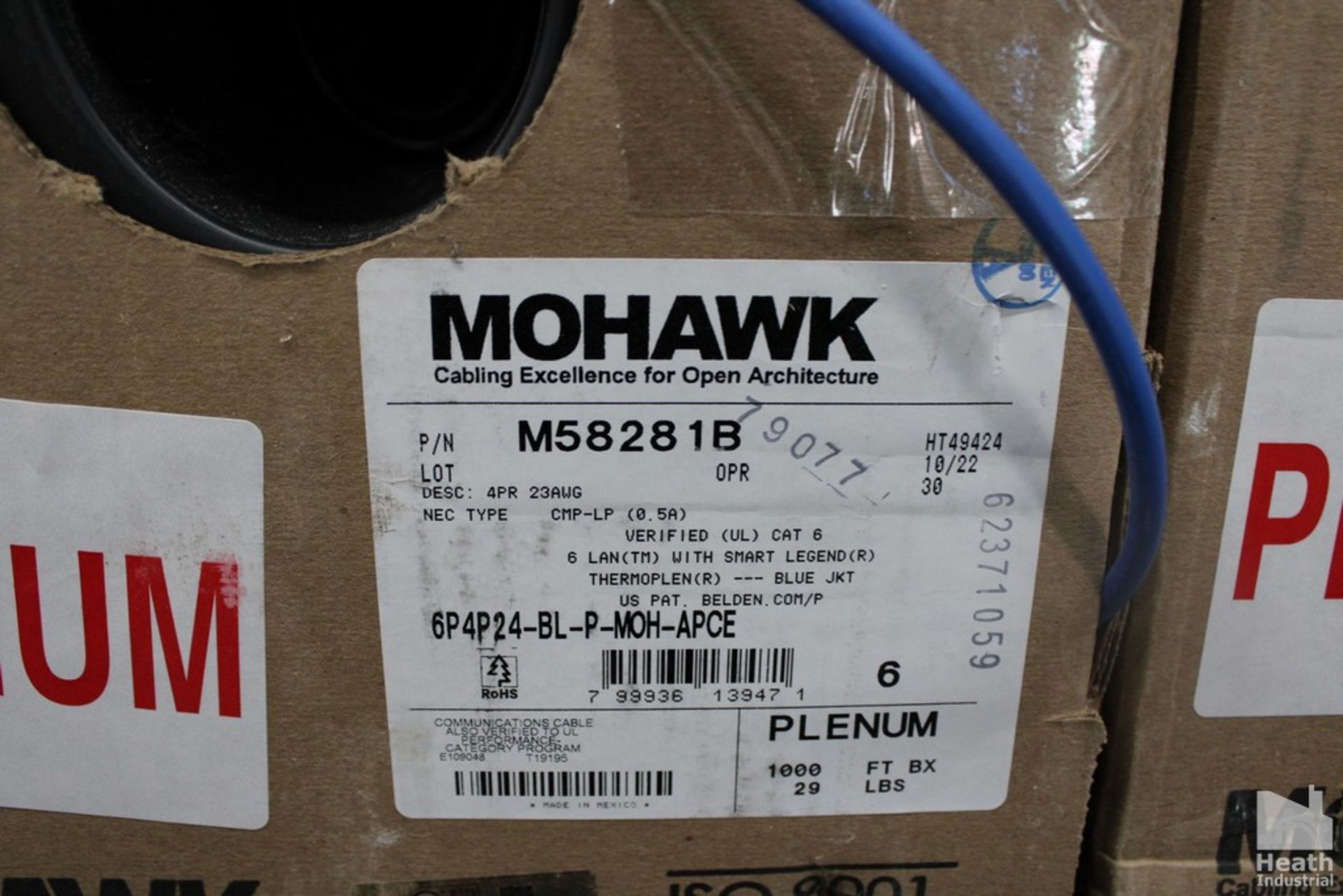 (4) BOXES OF MOHAWK COMMUNICATION/DATA WIRE - Image 2 of 2