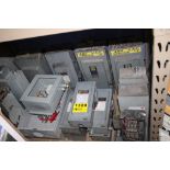 LARGE QUANTITY OF ELECTRIC CIRCUIT BOXES, SAFETY SWITCHES, ETC.