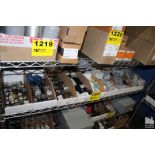 LARGE QUANTITY OF ELECTRICAL SUPPLIES ON SHELF