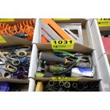 ASSORTED HAND TOOLS IN BOX
