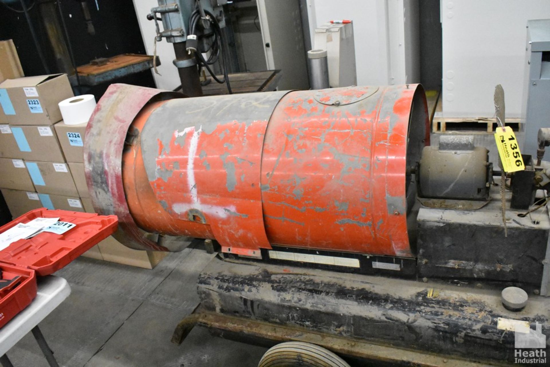 LARGE CONSTRUCTION SITE TORPEDO HEATER - Image 2 of 4