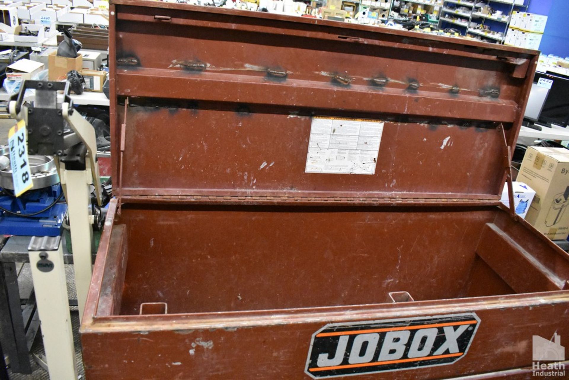 PORTABLE JOBOX, 24" X 60" X 36" - Image 3 of 4