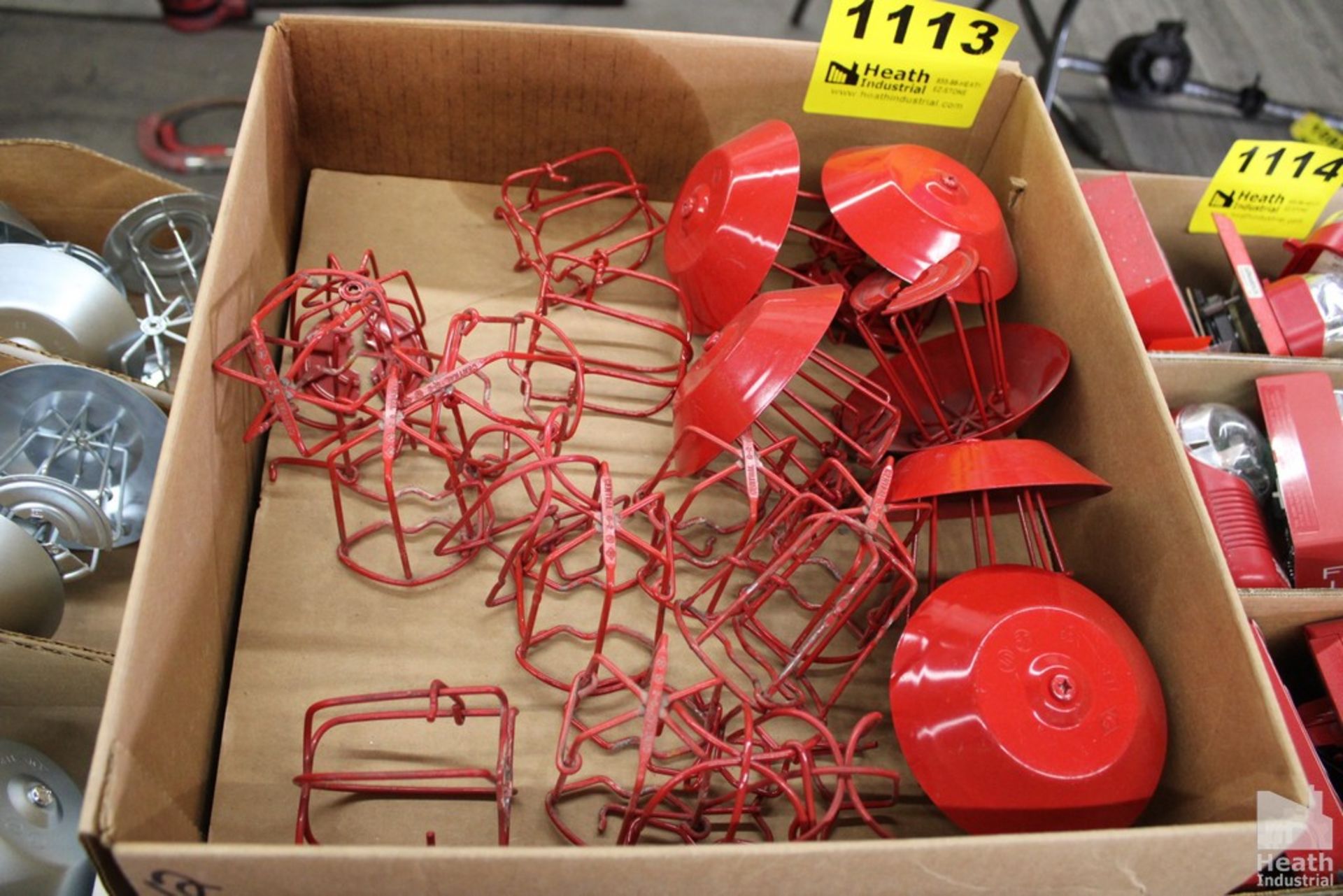 LARGE QUANTITY OF SPRINKLER CAGES AND HEADS - Image 2 of 4