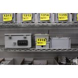 (4) ASSORTED ELECTRICAL BOXES ON SHELF