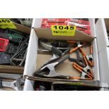 ASSORTED SPRING CLAMPS IN BOX