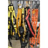 (3) ASSORTED CLIMBING HARNESSES