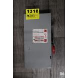 EATON HEAVY DUTY SAFETY SWITCH, MODEL DH361NGK, 30AMP