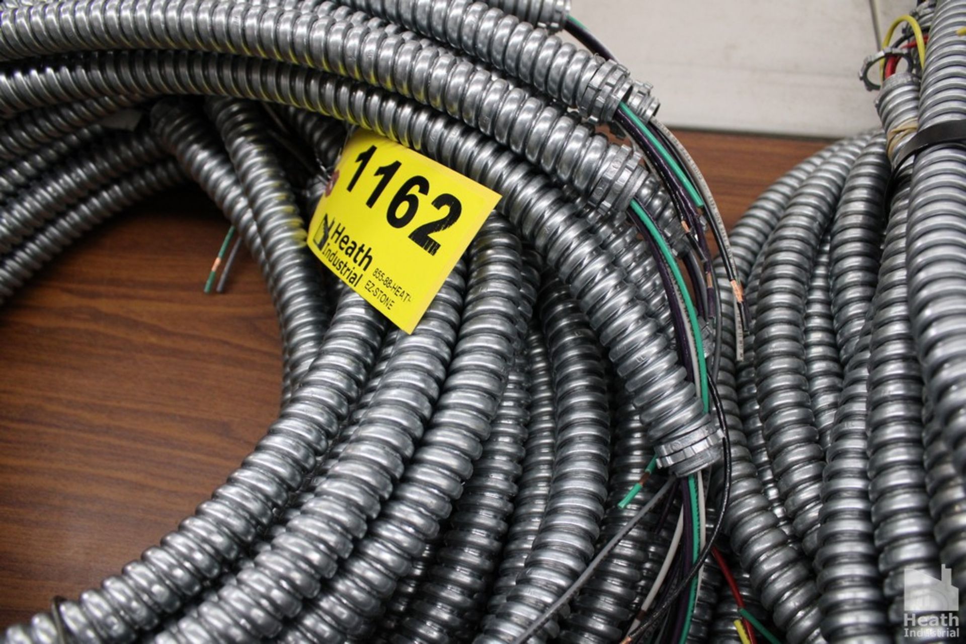 (13) ASSORTED SHORT STRANDS OF METAL CLAD CABLE - Image 2 of 2