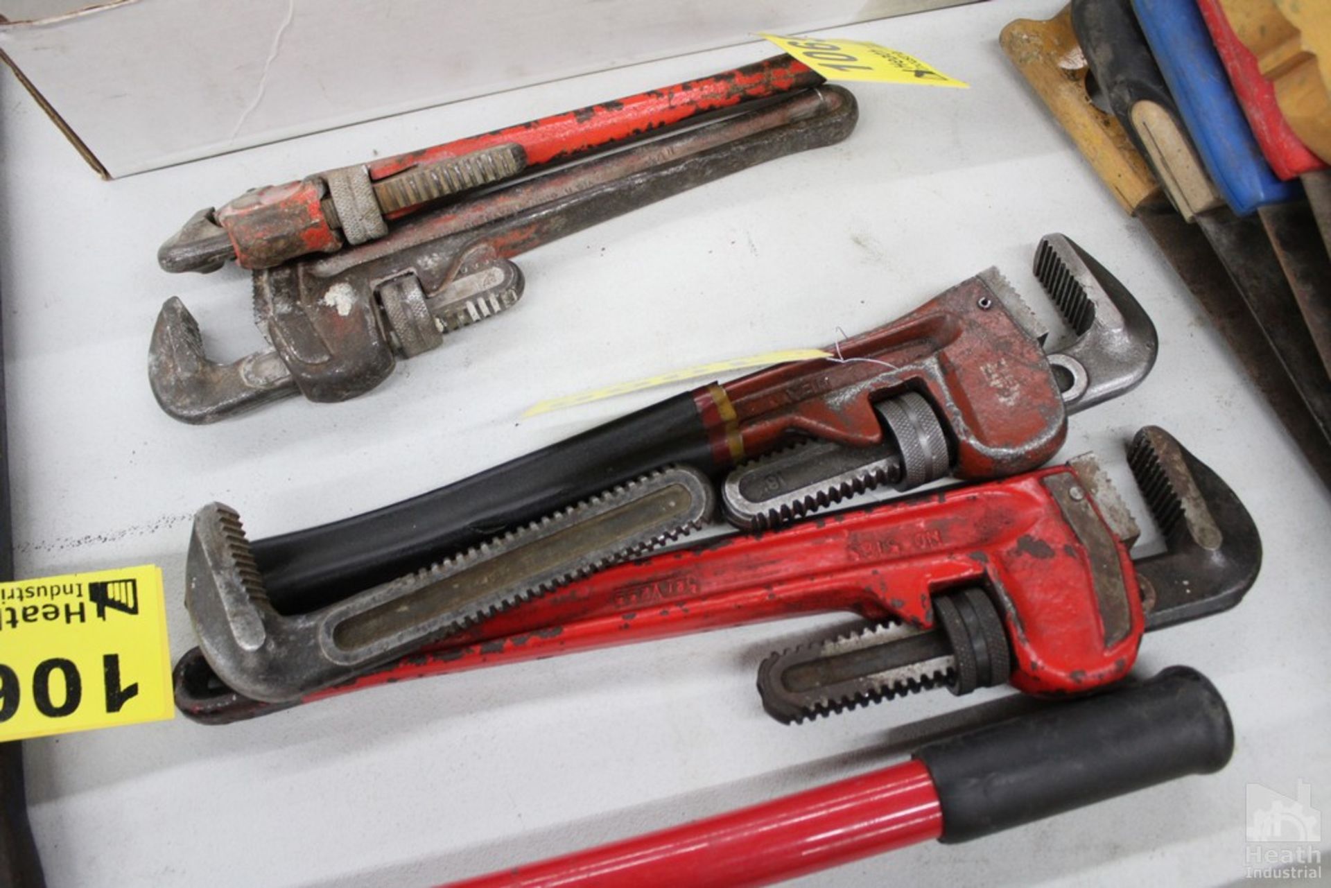 (2) 18" PIPE WRENCHES