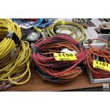 (4) ASSORTED ELECTRICAL EXTENSION CORDS