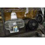(2) PERSONAL COOLING FANS