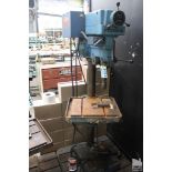 CLAUSING MODEL 2276 20" VARIABLE SPEED FLOOR STANDING DRILL PRESS, 1.5 HP, WITH 20" X 19" TABLE