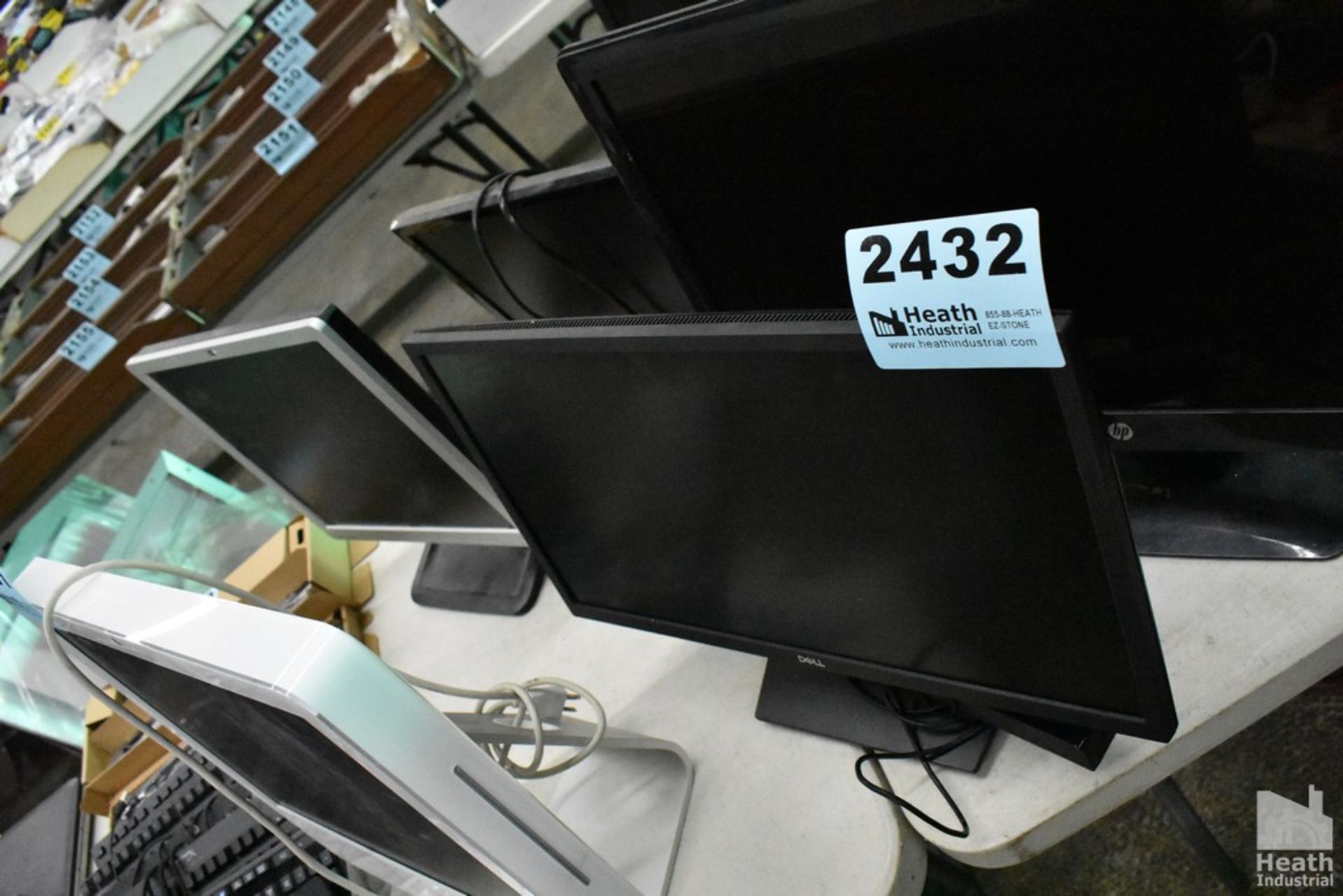 (2) ASSORTED FLAT SCREEN MONITORS