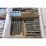 LARGE QUANTITY OF SINGLE END MILLS IN BOX