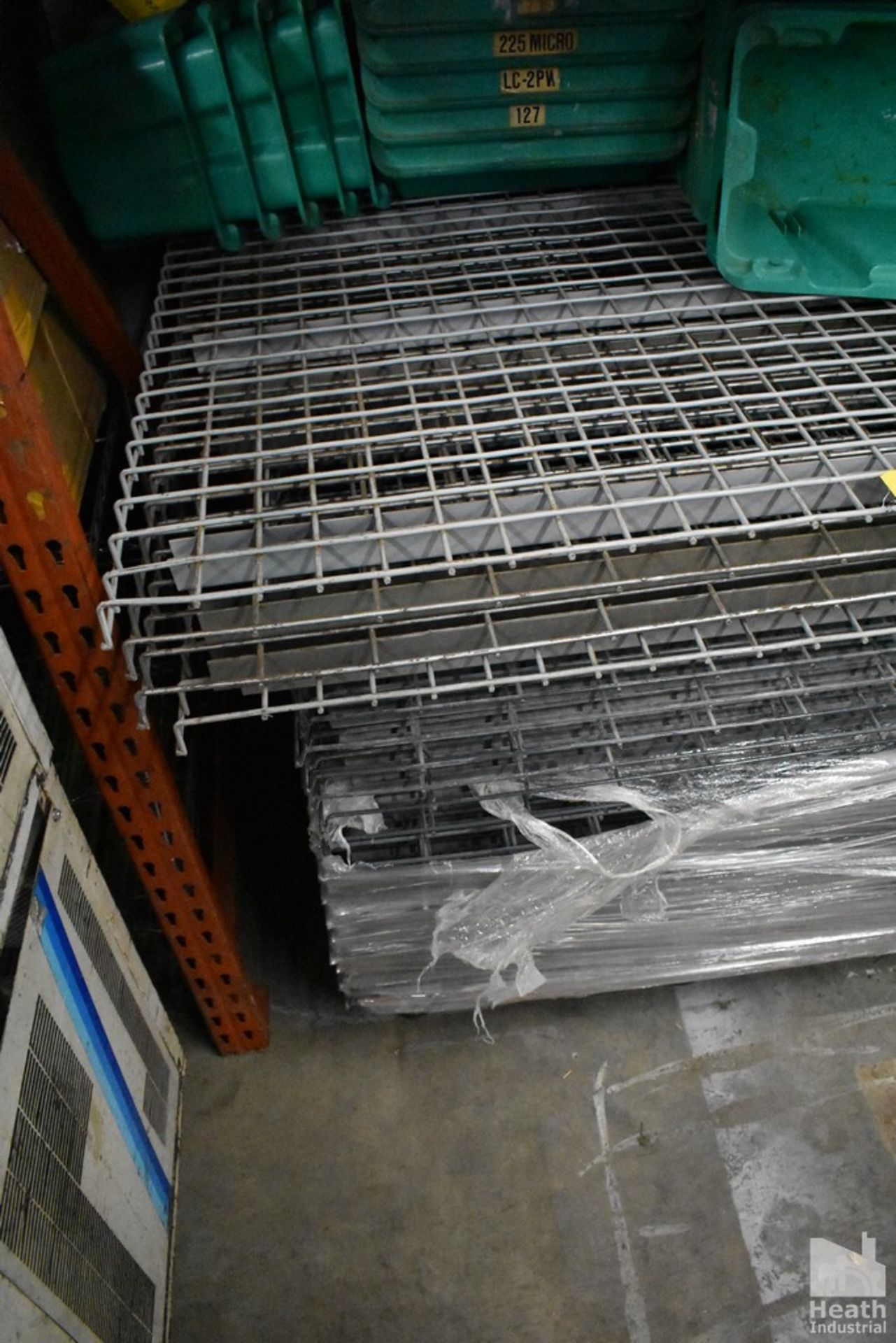 WIRE PALLET RACK DECKING, 48" X 48" AND 45" X 37" - Image 2 of 3