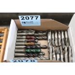 LARGE QUANTITY OF END MILLS IN BOX