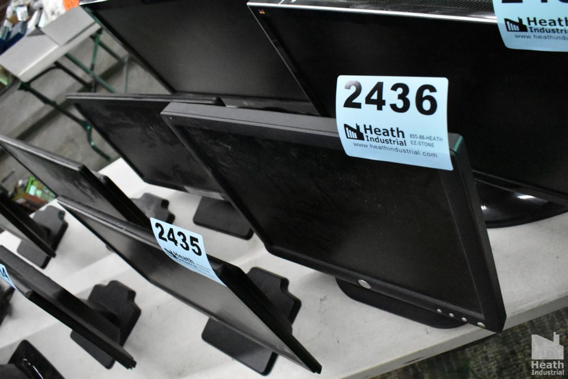 (2) ASSORTED FLAT SCREEN MONITORS