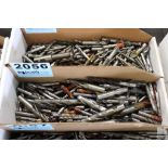 LARGE QUANTITY OF END MILLS IN BOX