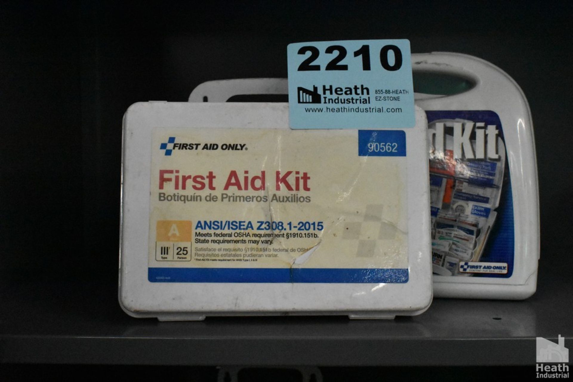 (2) FIRST AID KITS