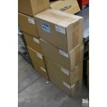 (4) CASES OF ORANGE THERMAL TRANSFER LABELS, 4" X 6"
