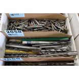 LARGE QUANTITY OF END MILLS IN BOX