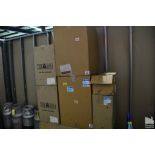 LARGE QUANTITY OF AIR FILTERS, 20" X 20" X 1", 20" X 30" X 2", 16" X 25" X 2", ETC.