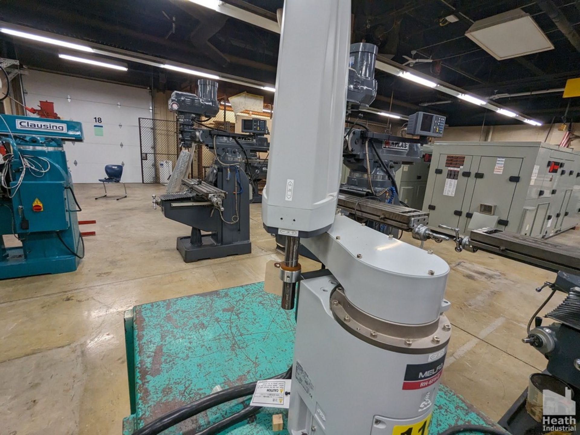 MITSUBISHI 4-AXIS MODEL RH-6FH-D MELFA CNC INDUSTRIAL ROBOT, S/N FB3060115W/6W (NEW 2013) WITH - Image 3 of 6