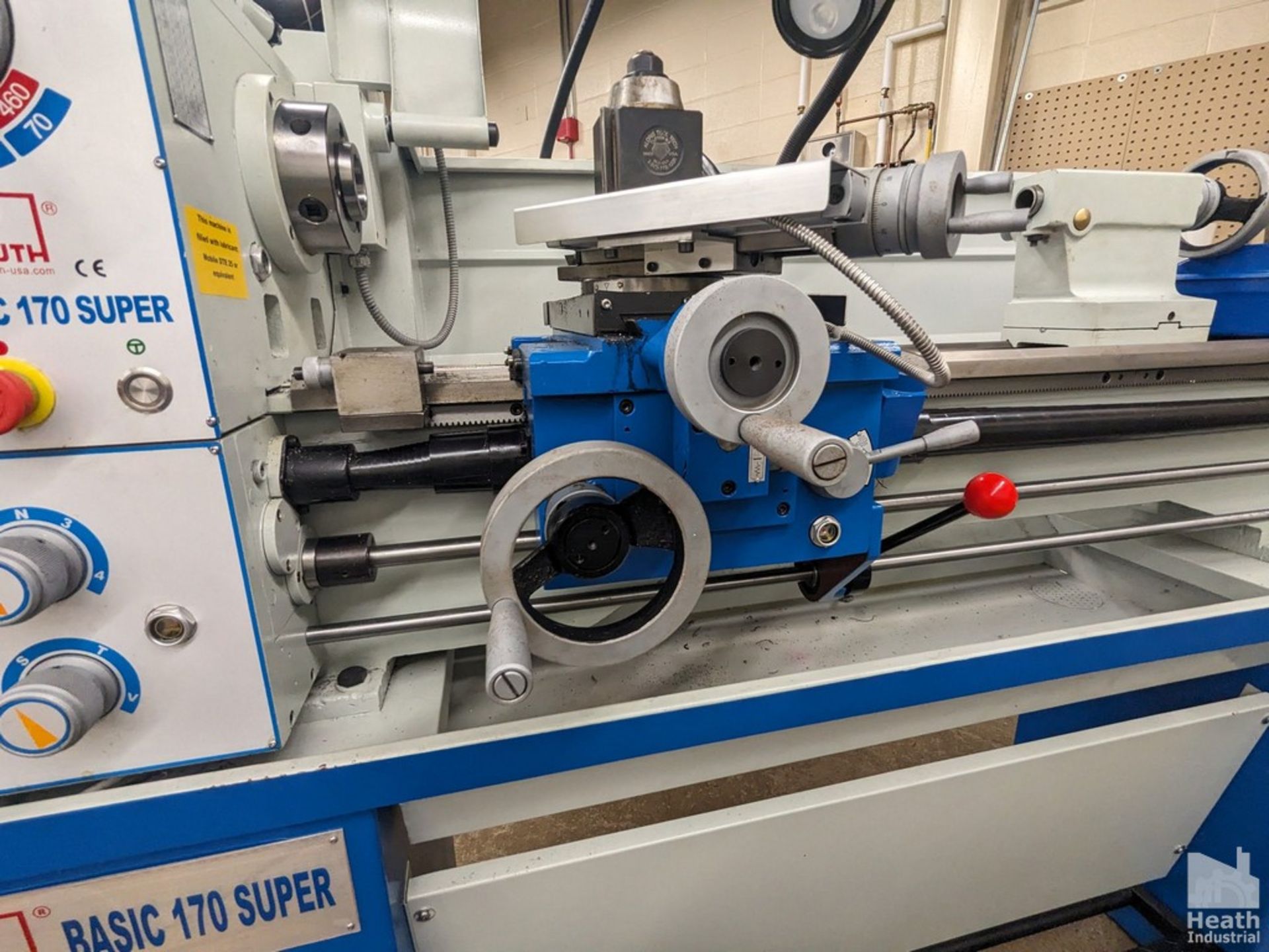 KNUTH 13" X40" MODEL BASIC 170 SUPER TOOLROOM LATHE, S/N 5157 (NEW 2022), 2000 SPINDLE RPM, WITH - Image 9 of 11