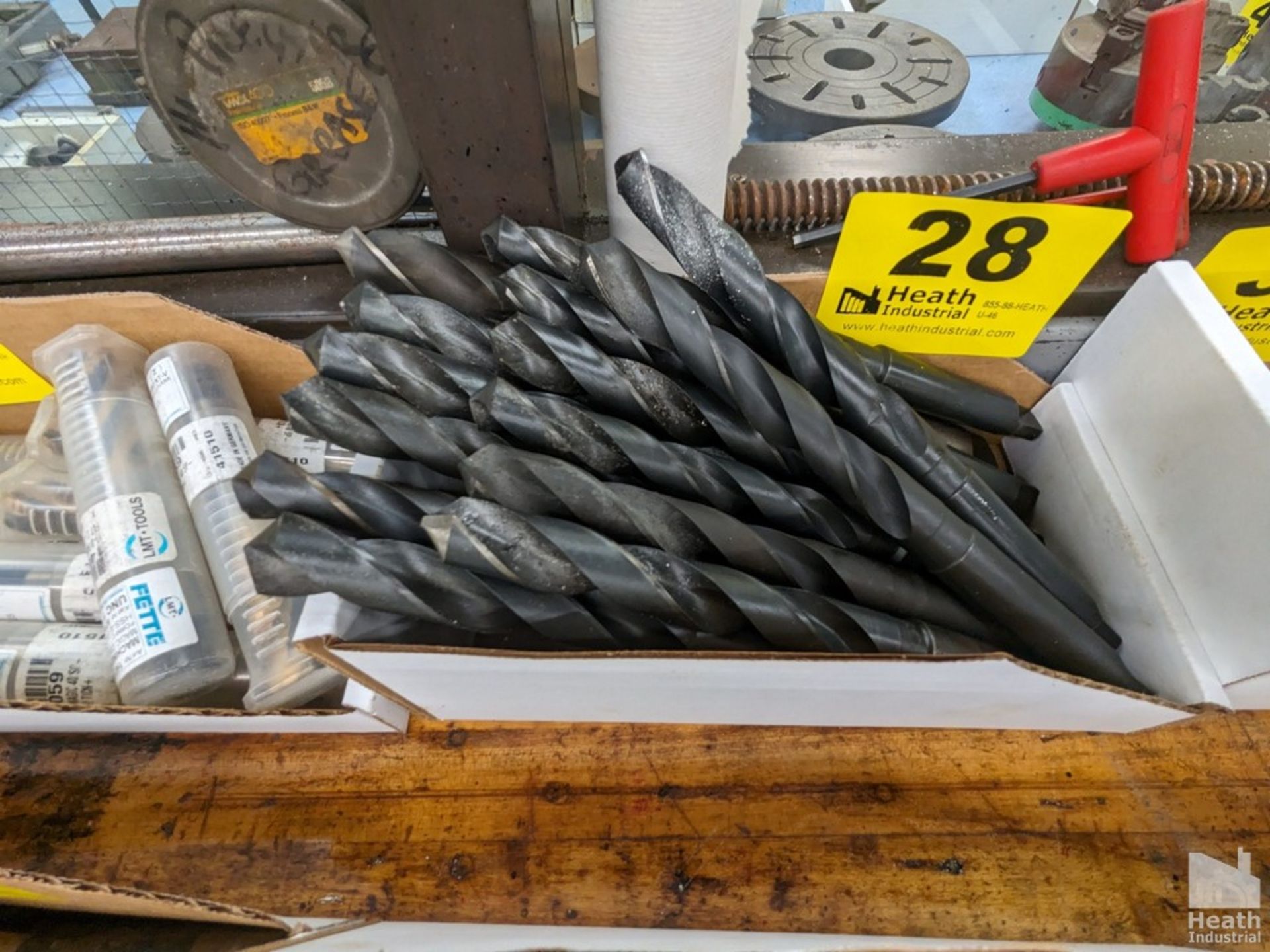 (14) TAPER SHANK DRILL BITS Free Pickup In Hoffman Estates, Illinois