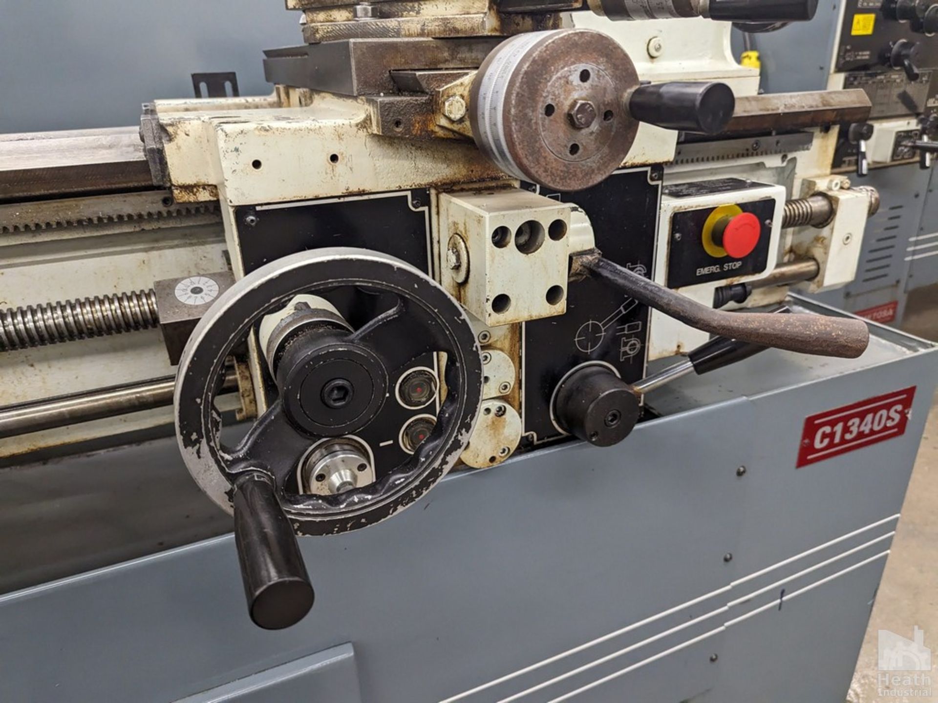 CLAUSING-METOSA 13"X40" MODEL 1340S TOOLROOM LATHE, S/N 41538, 2500 SPINDLE RPM, WITH TAPER - Image 7 of 7