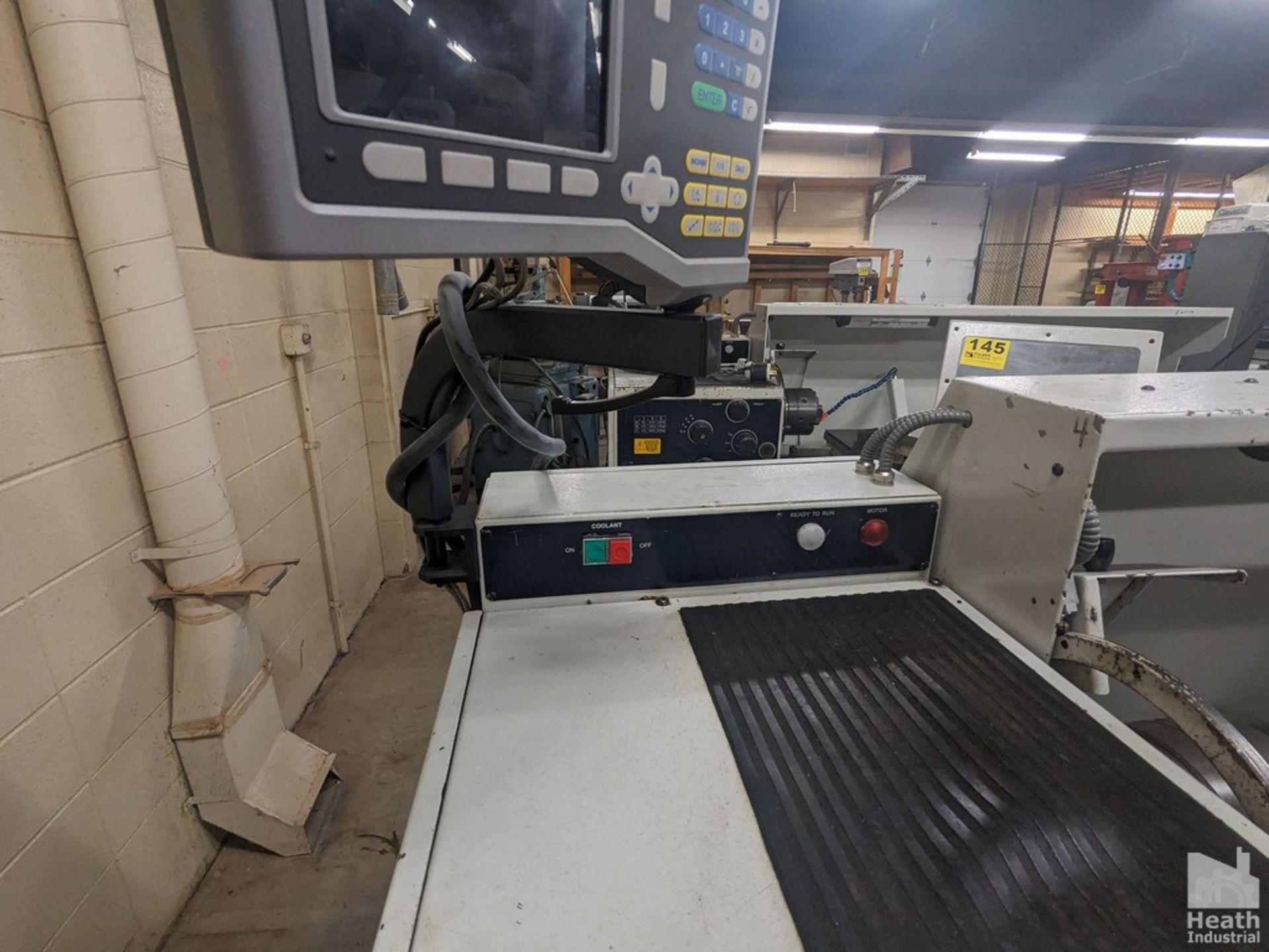 CLAUSING-METOSA 13"X40" MODEL 1340S TOOLROOM LATHE, S/N 49908. 2500 SPINDLE RPM, WITH 6" 3-JAW - Image 3 of 8