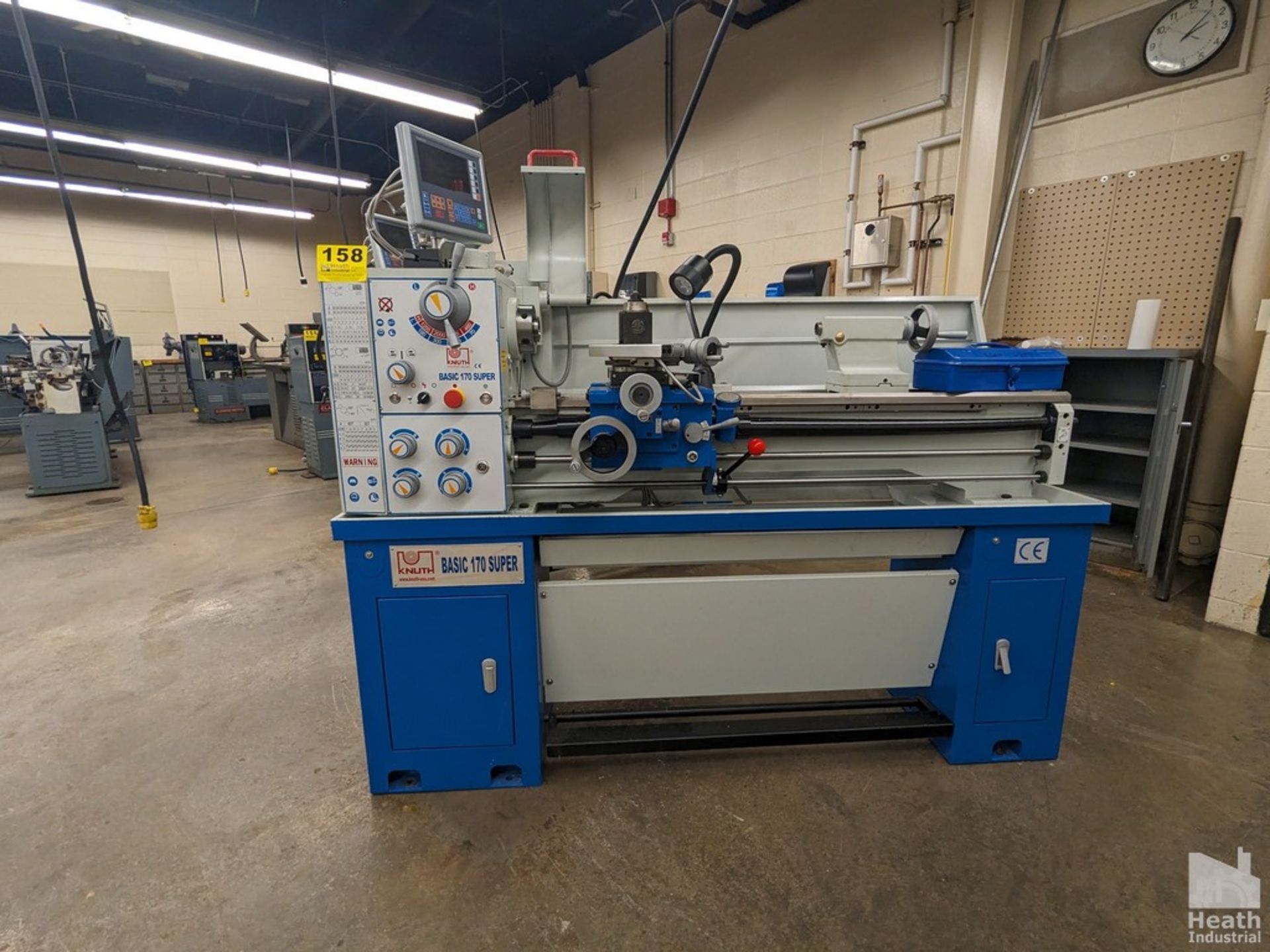 KNUTH 13" X40" MODEL BASIC 170 SUPER TOOLROOM LATHE, S/N 5157 (NEW 2022), 2000 SPINDLE RPM, WITH