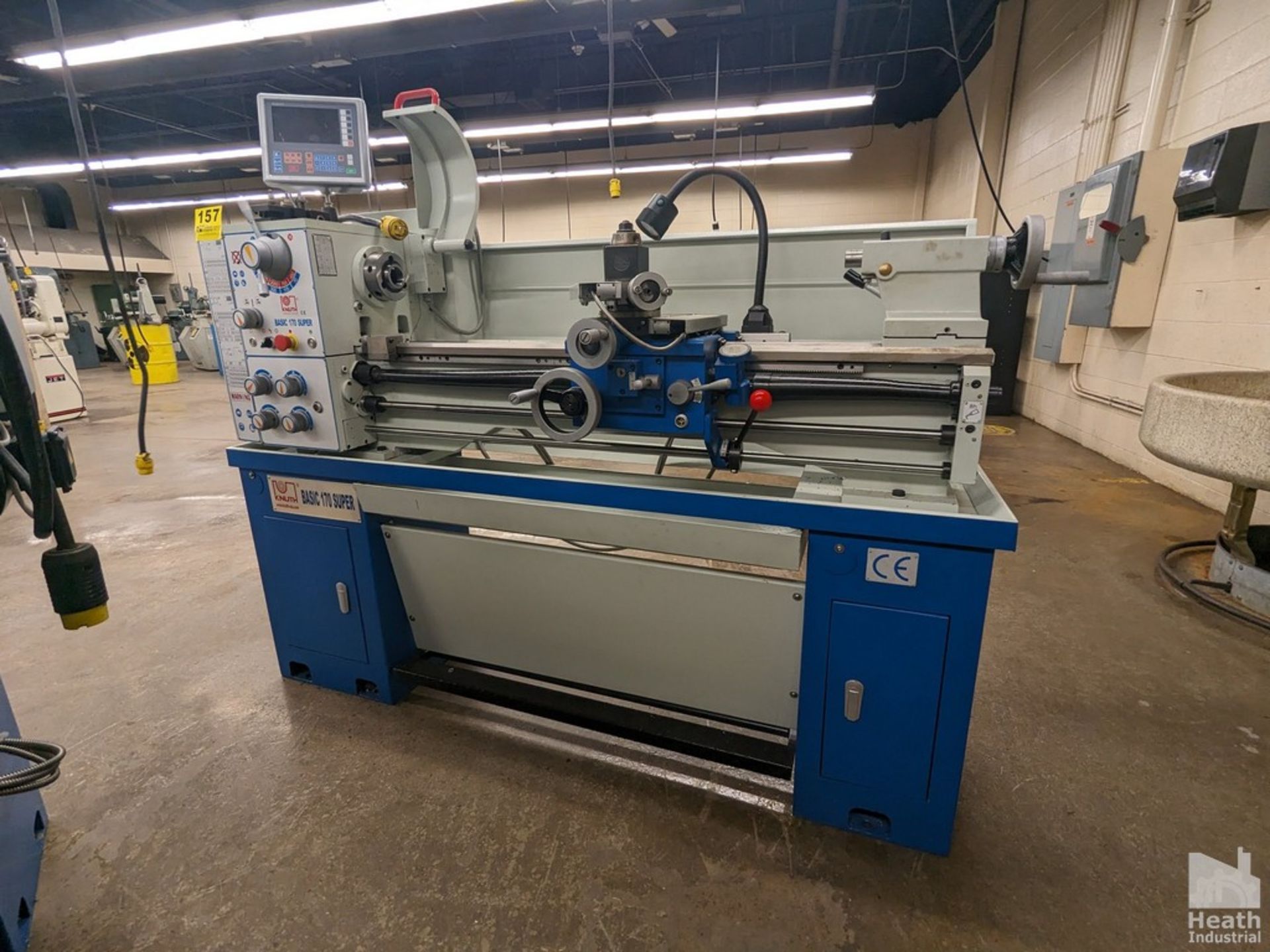KNUTH 13" X40" MODEL BASIC 170 SUPER TOOLROOM LATHE, S/N 5043 (NEW 2022), 2000 SPINDLE RPM, WITH