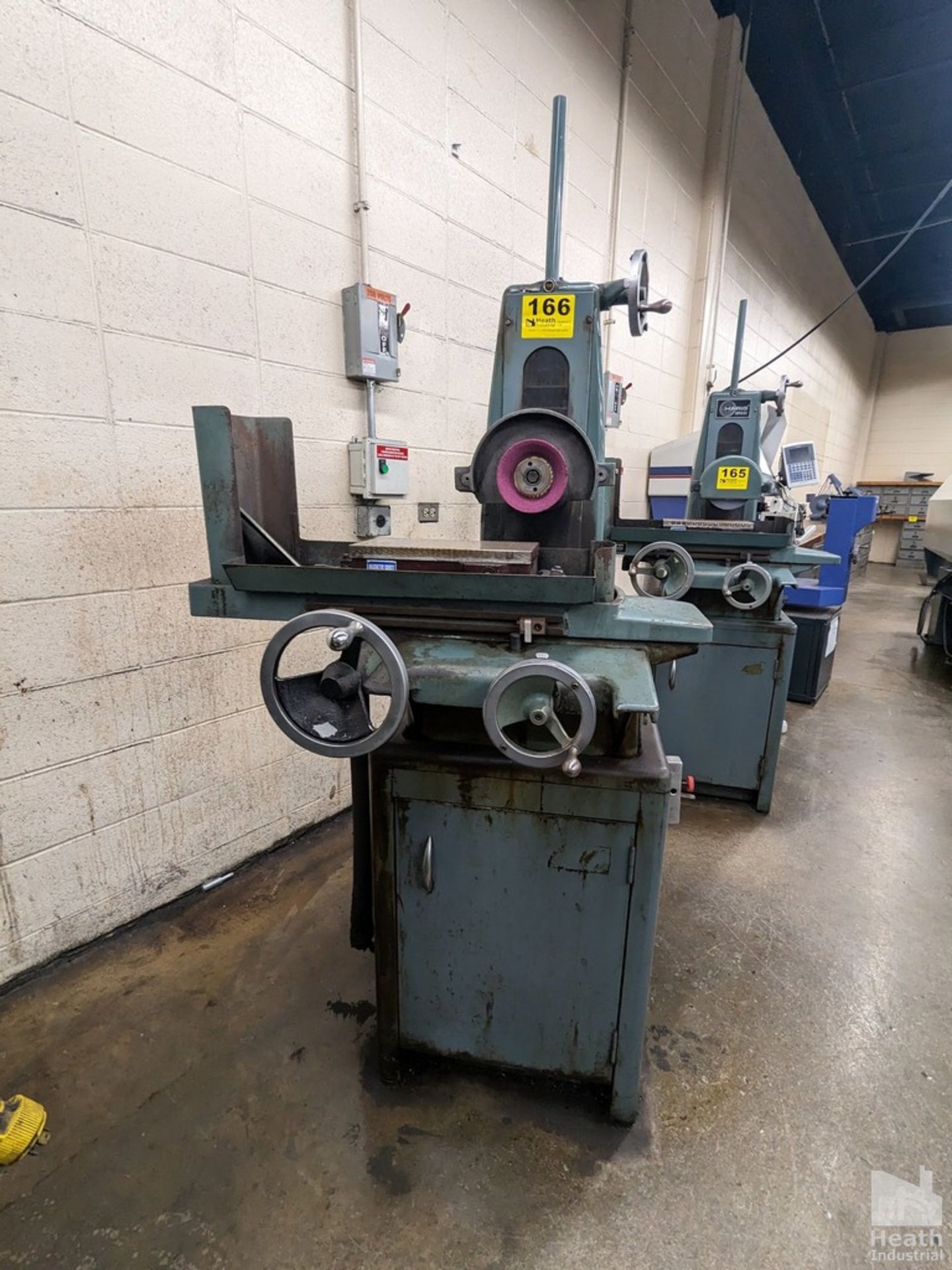 HARIG 6"X12" MODEL SUPER 612 SURFACE GRINDER, S/N 10645, WITH PERMANENT MAGNETIC CHUC Loading