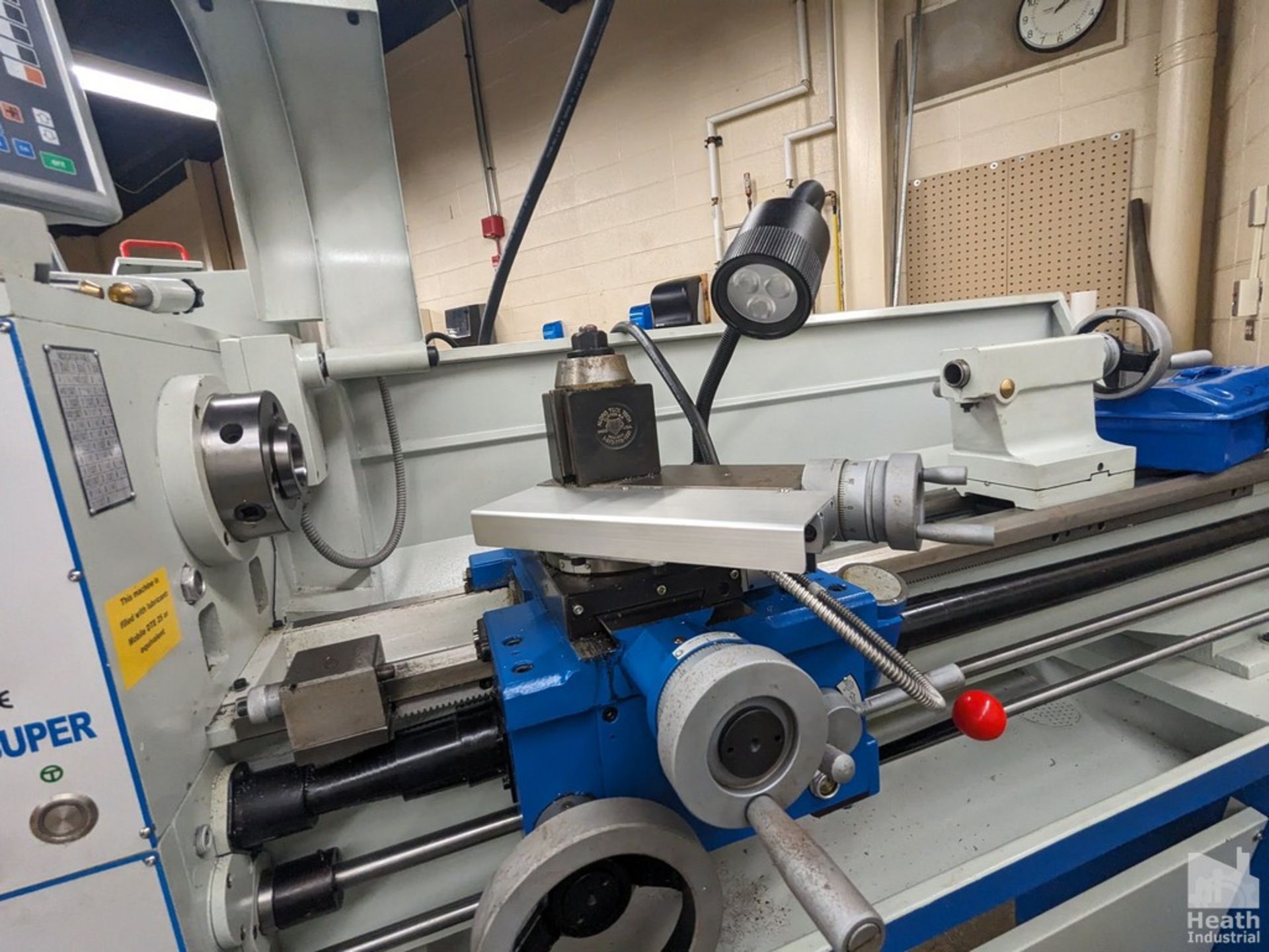 KNUTH 13" X40" MODEL BASIC 170 SUPER TOOLROOM LATHE, S/N 5157 (NEW 2022), 2000 SPINDLE RPM, WITH - Image 8 of 11