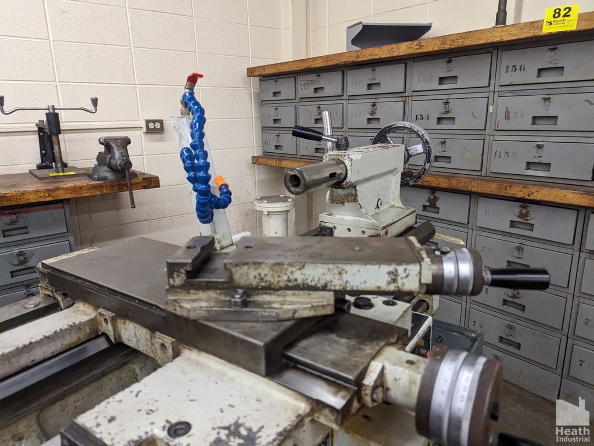 CLAUSING-METOSA 13"X40" MODEL 1340S TOOLROOM LATHE, S/N 41550, 2500 SPINDLE RPM, WITH TAPER - Image 6 of 8