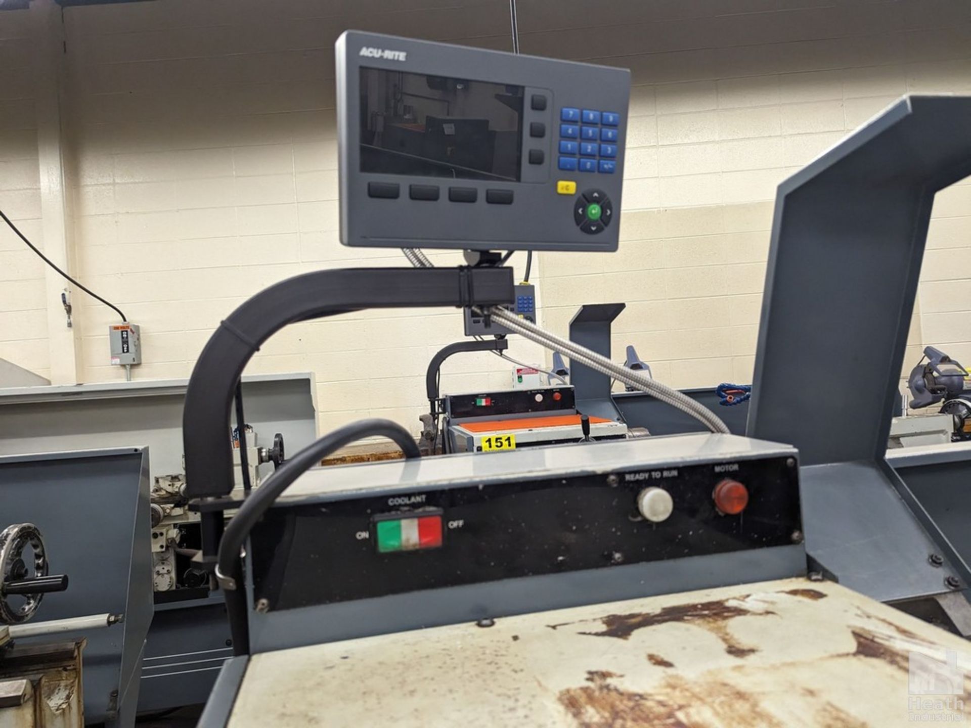 CLAUSING-METOSA 13"X40" MODEL 1340S TOOLROOM LATHE, S/N 41532, 2500 SPINDLE RPM, WITH TAPER - Image 2 of 6