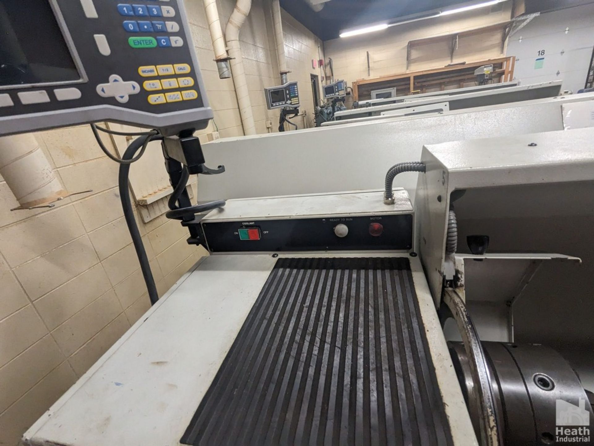 CLAUSING-METOSA 13"X40" MODEL 1340S TOOLROOM LATHE, S/N 50002, 2500 SPINDLE RPM, WITH 6" 3-JAW - Image 3 of 7