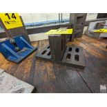 (2) 6" X 5" X 4.5" RIGHT ANGLE PLATES Free Pickup In Hoffman Estates, Illinois