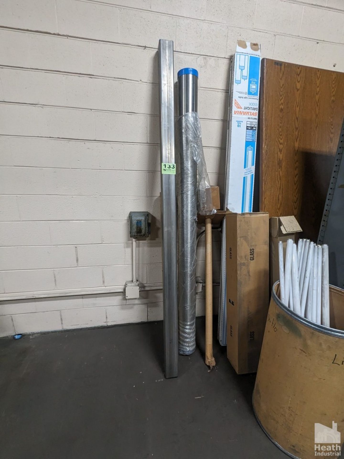 4" X 4" X 8' STAINLESS SQUARE TUBING AND 6" X 90" TUBING (316)