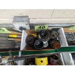 ASSORTED HOLE SAWS IN BOX